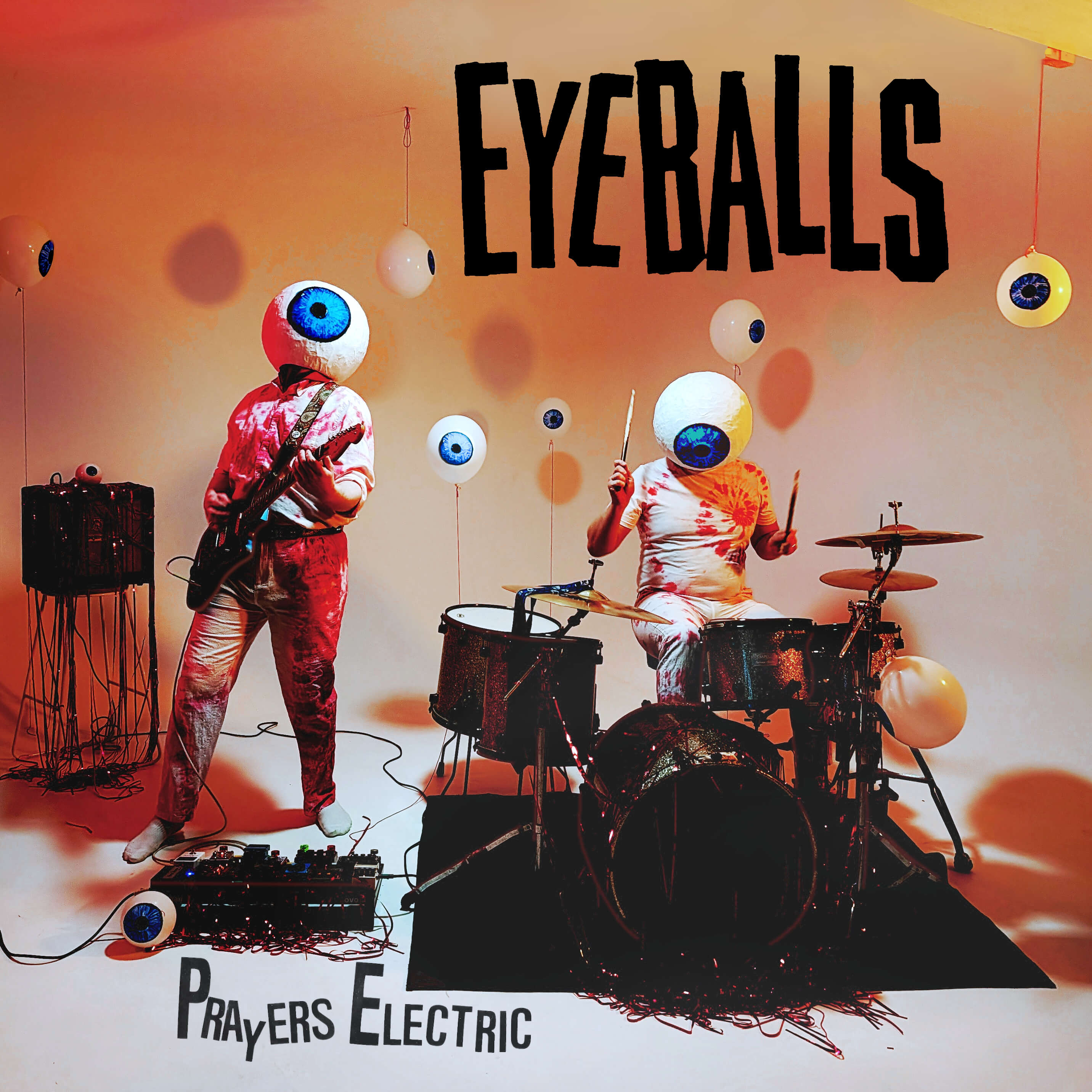 Eyeballs single artwork by Prayers Electric
